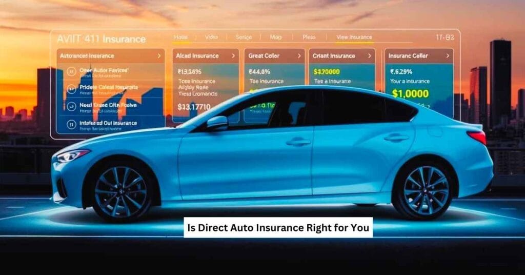 Is Direct Auto Insurance Right for You