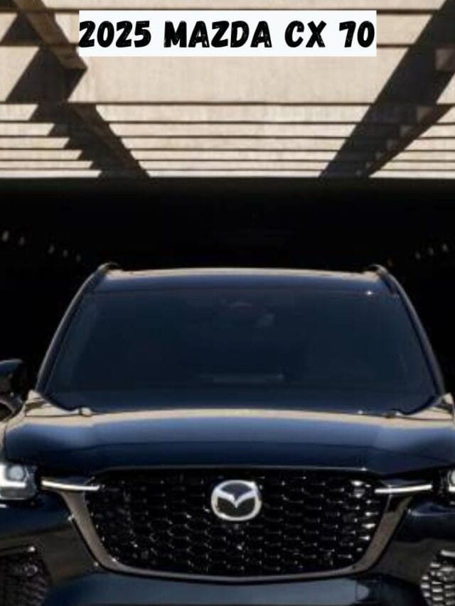 2025 Mazda CX 70 Specification