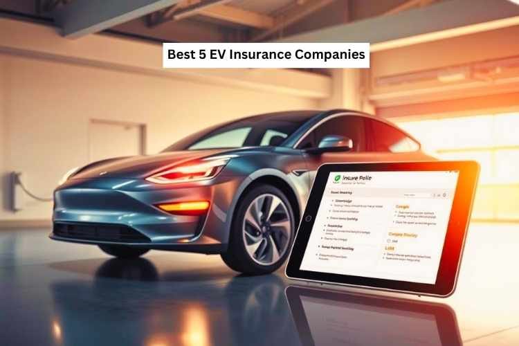 Best 5 EV Insurance Companies