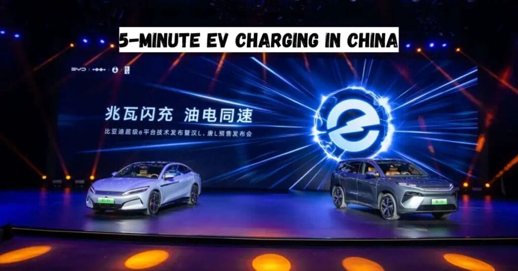 5-Minute EV Charging in China