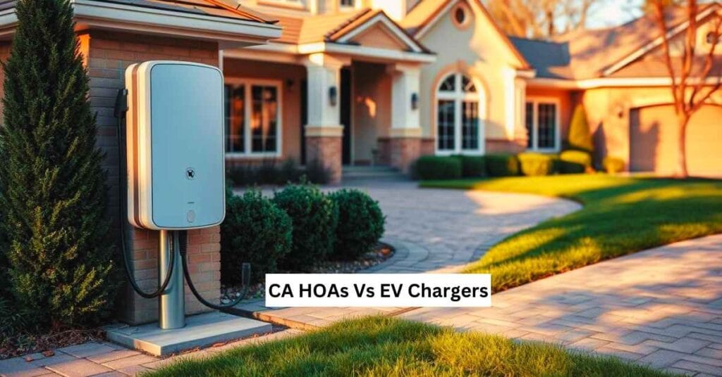 CA HOAs Vs EV Chargers