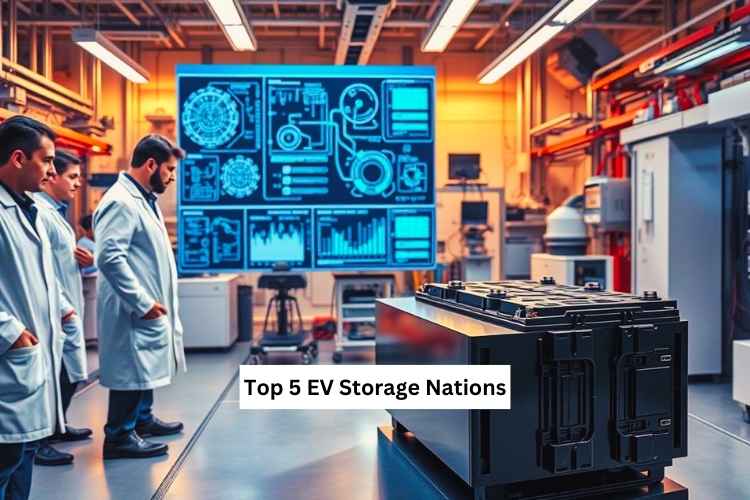 Top 5 EV Storage Nations