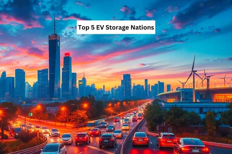 Top 5 EV Storage Nations