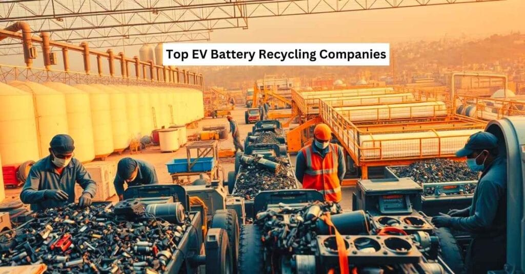 Top EV Battery Recycling Companies