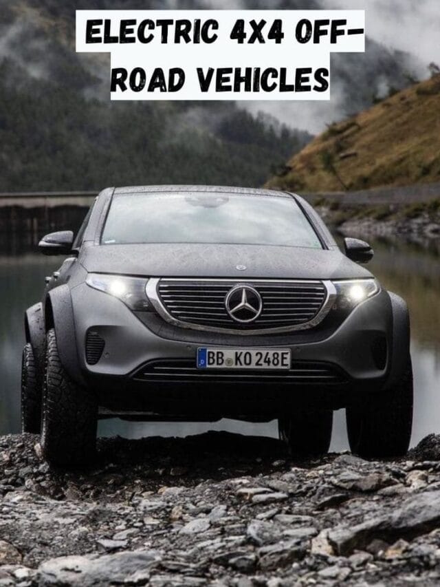 8 Electric 4×4 Off-Road Vehicles