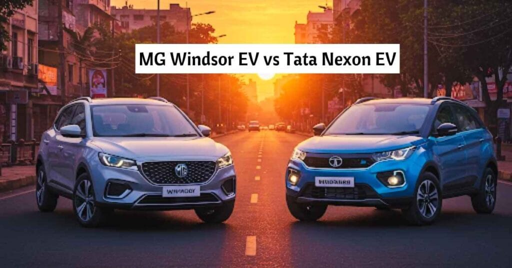 MG Windsor EV vs Tata Nexon EV