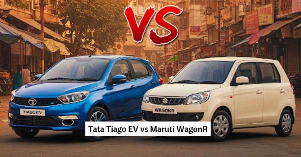 Tata Tiago EV vs Maruti WagonR