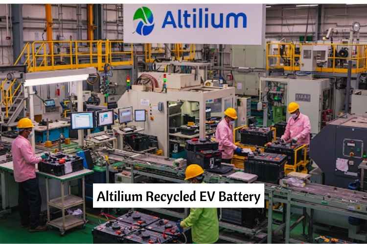 Altilium Recycled EV Battery