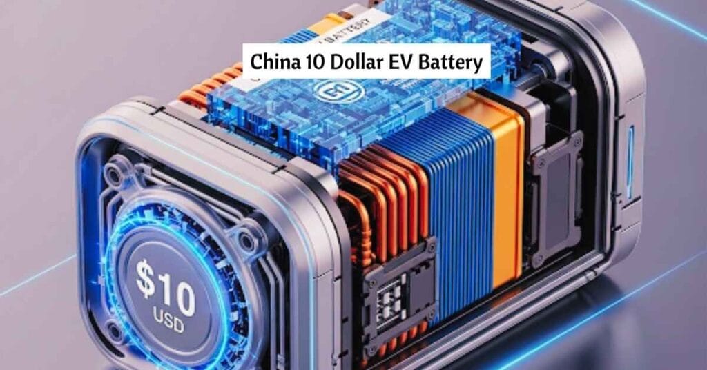 China 10 Dollar EV Battery