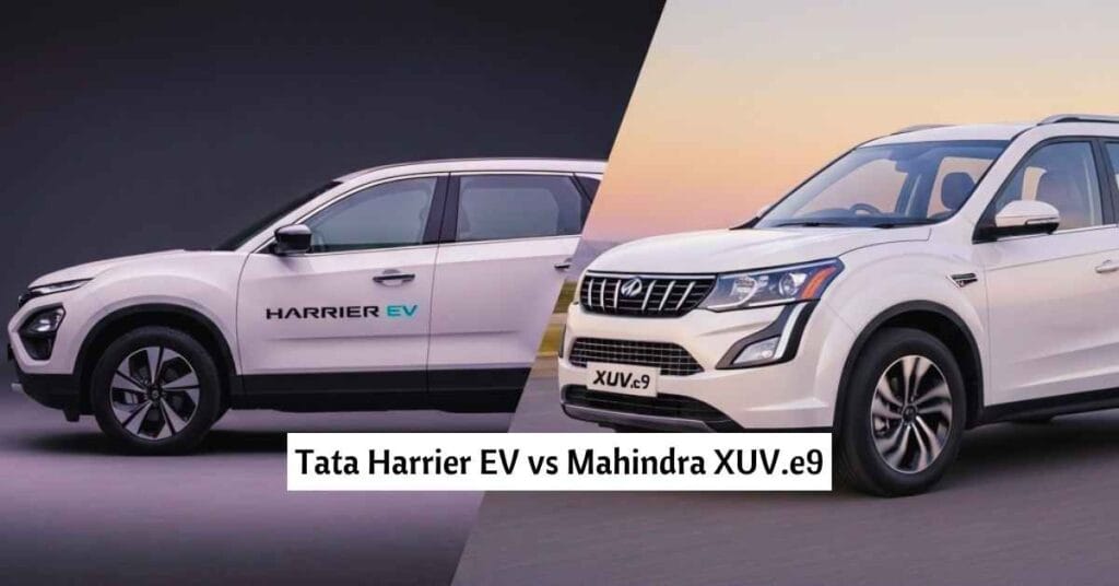 Tata Harrier EV vs Mahindra XUV.e9