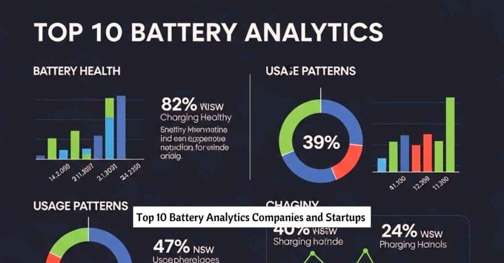 Top 10 Battery Analytics Companies and Startups