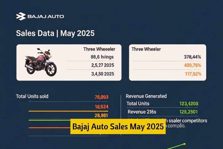 Bajaj Auto Sales May 2025