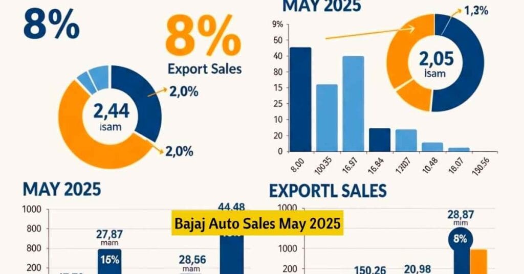 Bajaj Auto Sales May 2025
