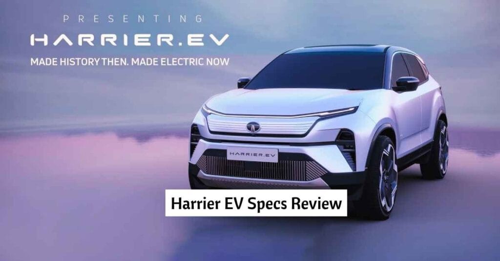 Harrier EV Specs Review