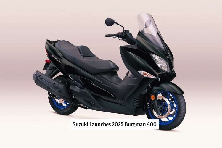 Suzuki Launches 2025 Burgman 400