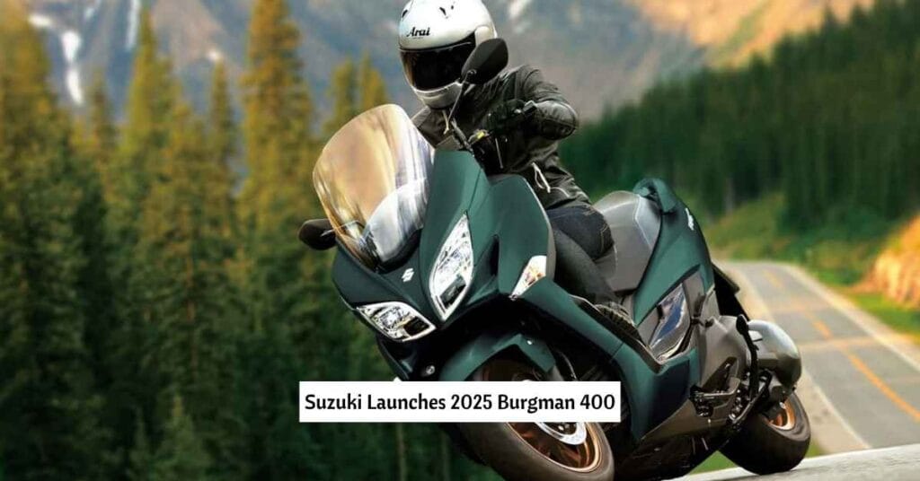 Suzuki Launches 2025 Burgman 400