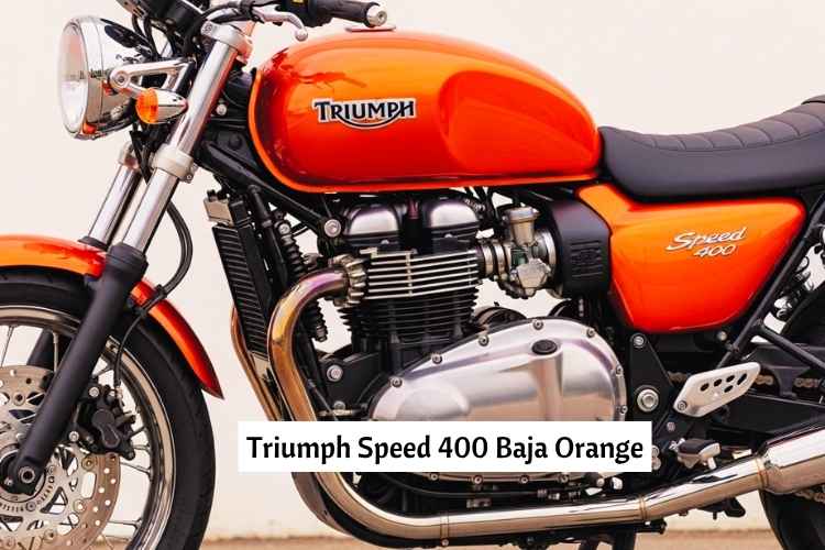 Triumph Speed 400 Baja Orange