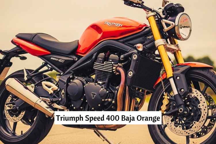 Triumph Speed 400 Baja Orange