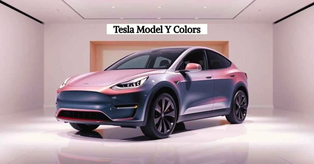 Tesla Model Y Colors
