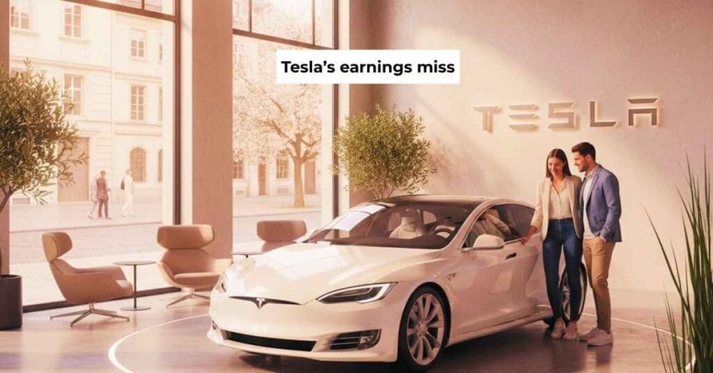 Tesla’s earnings miss