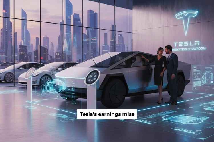 Tesla’s earnings miss